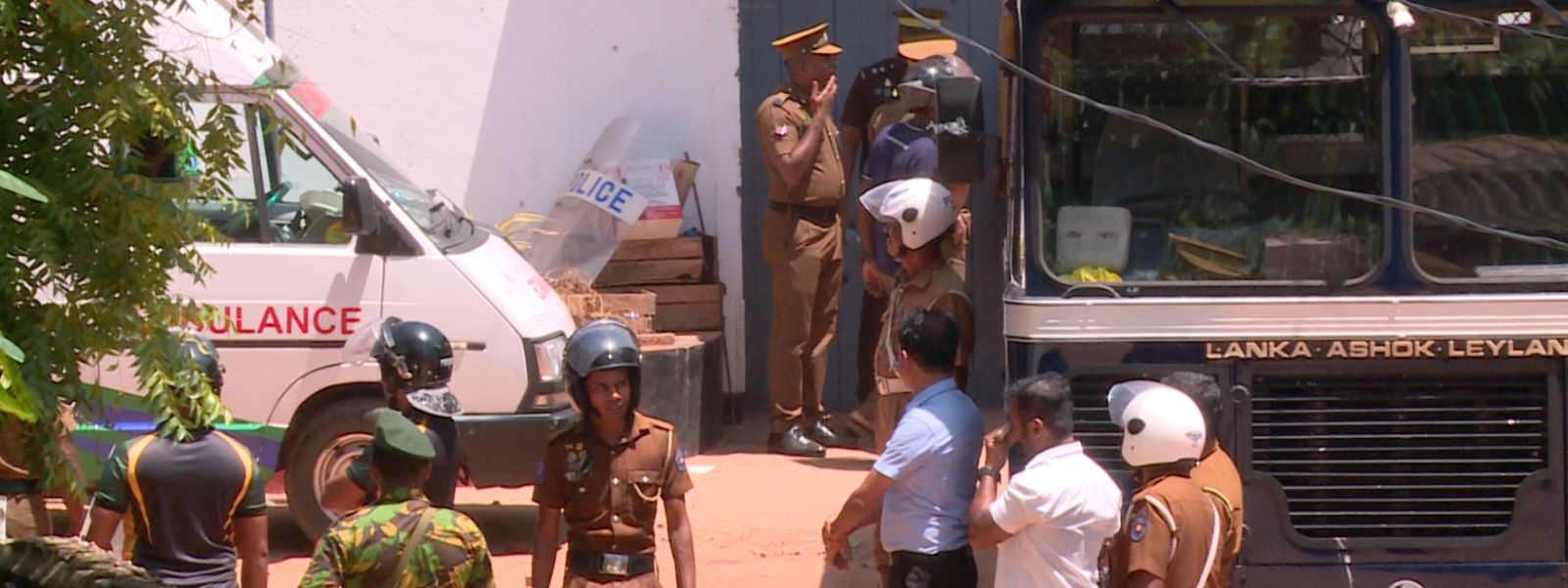 Inmates Dropped Massive Stones on Officers' Heads